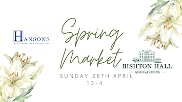 Imagen principal de Spring Market @ Bishton Hall