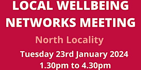 North Islington Local Wellbeing Networks Meeting primary image