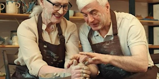 Immagine principale di Private Get "Curvy" on Pottery Wheel for seniors with Tony 