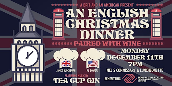 An English Christmas Dinner - Presented by a Brit and an American!