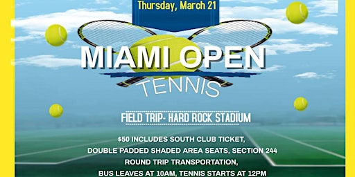 Imagen principal de Miami Open Tennis Field Trip