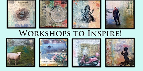 Calling Creative Spirits.....Mixed Media Wax Painting Workshops to Inspire!!!   primary image