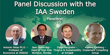 Imagem principal do evento Panel Discussion with the IAA Sweden