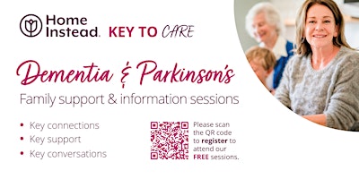 Home Instead Chelmsford - Key to Care - Dementia & Parkinson's Session primary image
