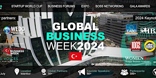 Imagem principal do evento Global Business Week 2024 Istanbul