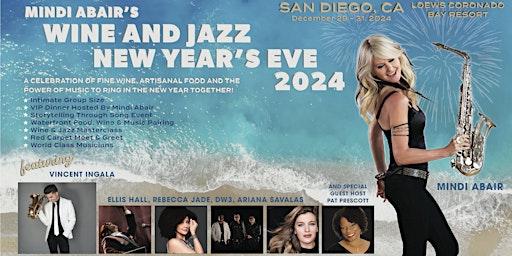 Primaire afbeelding van Mindi Abair's Wine And Jazz New Year's Eve 2024