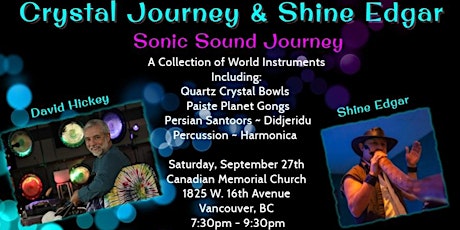 Crystal Journey/Shine Edgar In Vancouver, BC primary image