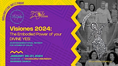 Imagem principal do evento Visiones 2024: The Embodied Power of your DIVINE YES!