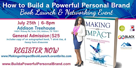 How to Build a Powerful Personal Brand Book Launch & Networking Event primary image