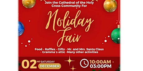 Cathedral of the Holy Cross Holiday Fair! primary image