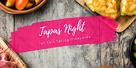 Tapas Night at the Vineyard primary image