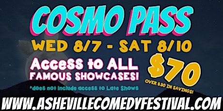 Imagen principal de LYAO Presents The Cosmo Pass - Good For All Showcases!