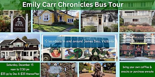 Emily Carr Chronicles Bus Tour Show & Tell primary image