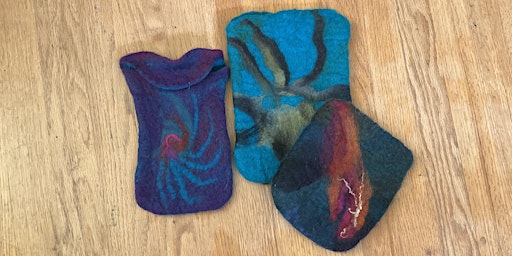 Primaire afbeelding van WET FELT TECHNIQUES WORKSHOP-Saturday, 2:30 pm- 6:00 pm -April 13