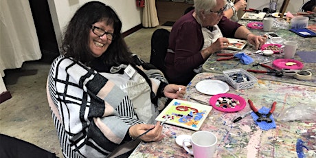 Mosaic class for Beginners at Vic Park Centre for the Arts on the 24th of August