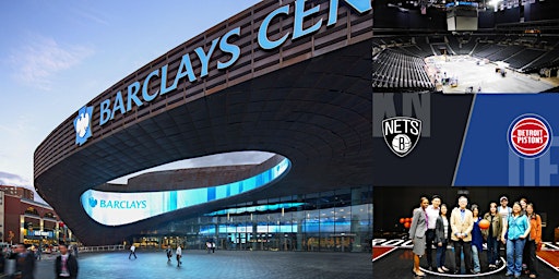 Imagem principal do evento VIP Barclays Center Tour & NBA Game: Brooklyn Nets vs Detroit Pistons