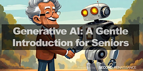 Imagem principal do evento Generative AI: A Gentle Introduction for Seniors
