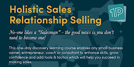 Holistic Sales - Sales for Non Sales People primary image