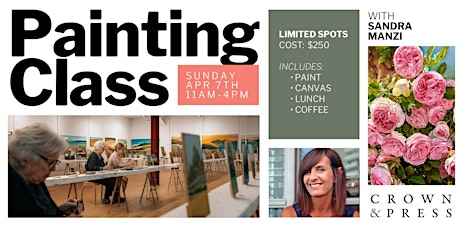 Painting Class- with Sandra Manzi