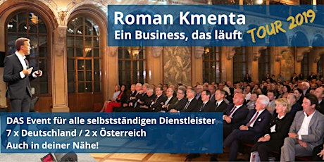 Hauptbild für Berlin - Roman Kmenta -  Ein Business, das läuft - Tour 2019