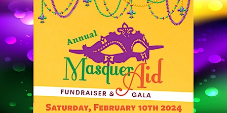 Annual MasquerAid Fundraiser & Gala primary image