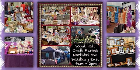 Scout Hall Craft Markets July 27th primary image