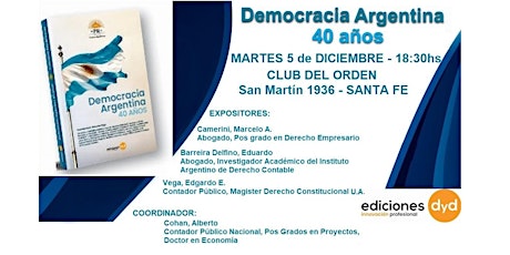 Imagen principal de Democracia Argentina - 40 Años