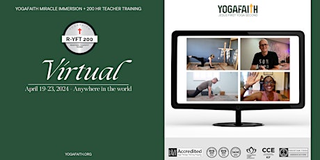 Virtual 200 Hour Teacher Training and Miracle Immersion