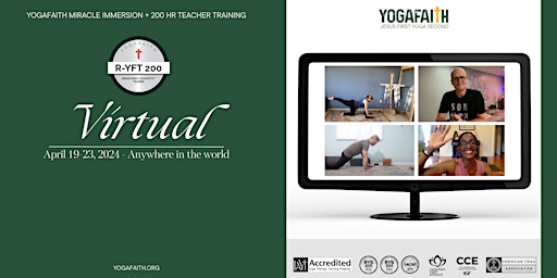 Virtual 200 Hour Teacher Training and Miracle Immersion primary image