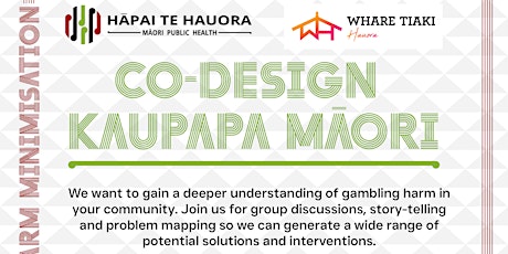 Imagen principal de Co-Design Hui: Gambling Harm minimisation