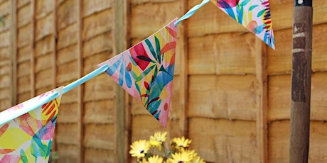 Children's Print Your Own Bunting Workshop primary image