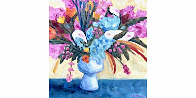 ACRYLIC PAINTING: FABULOUS FLORALS:Thursdays 10-12:30 •   May 2, 9, 16, 23 primary image