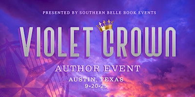 Imagem principal do evento Violet Crown Author Event