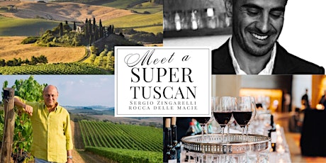 MEET A SUPER TUSCAN! ~ MEET THE WINEMAKER ~ OSO RESTAURANT ~ TUES 28 NOVEMB primary image