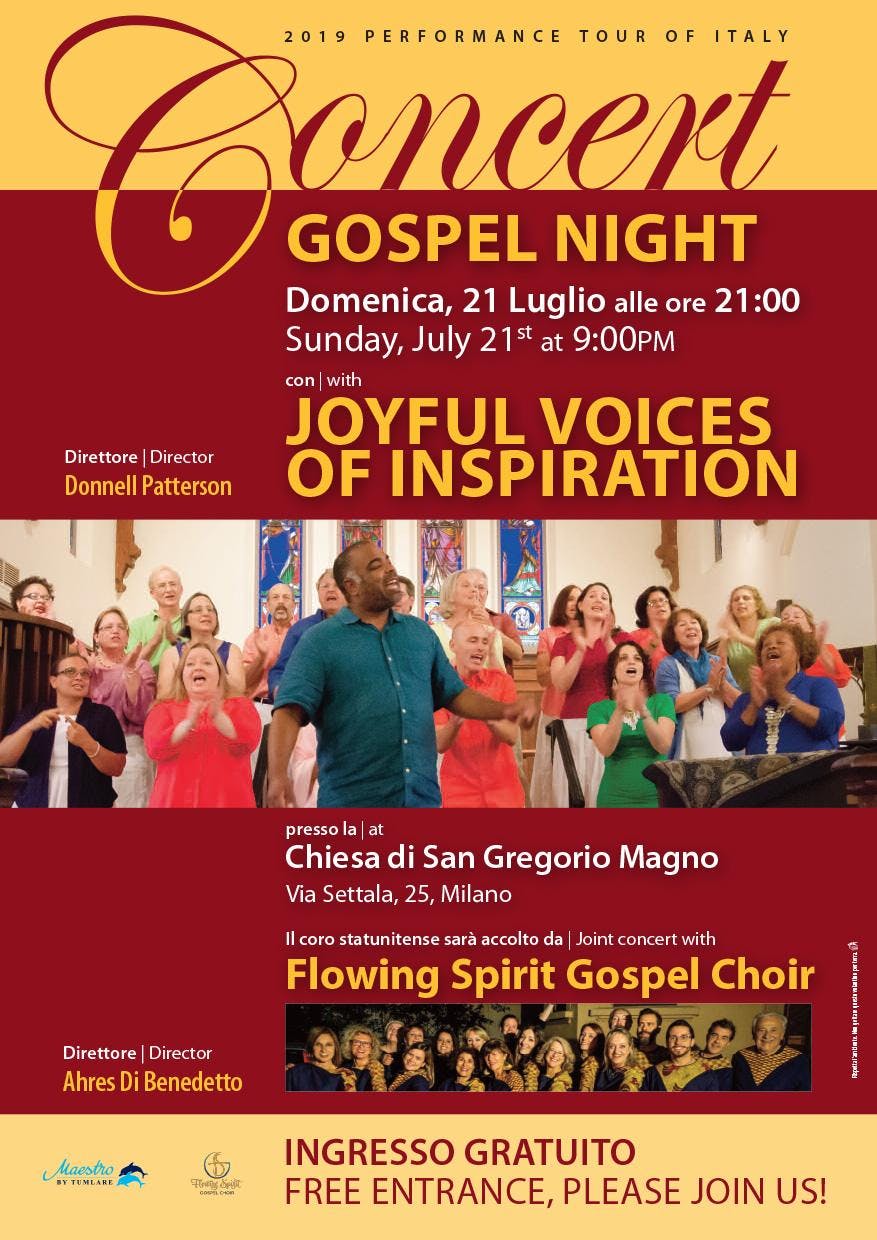 La notte del Gospel a Milano!