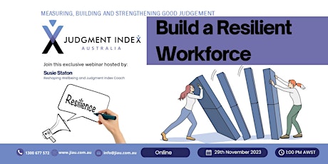 Build a Resilient Workforce primary image