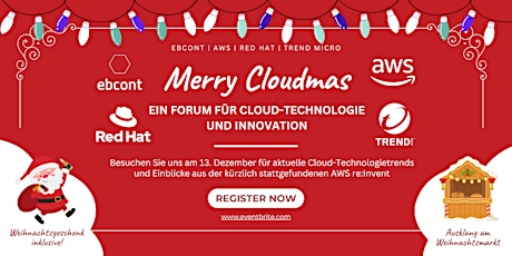 Hauptbild für "Merry Cloudmas" - Ein Forum für Cloud-Technologie und Innovation