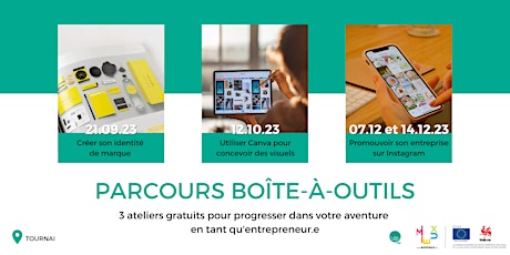 Hauptbild für Parcours "Boîte à outils" - Septembre > Décembre 2023 - Tournai