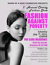HOHF 2nd Annual Charity Fashion Show : Fashion against Poverty primary image