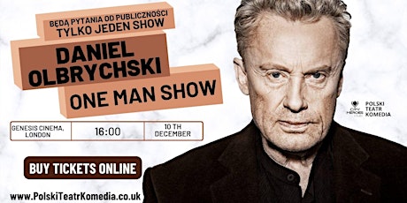 Imagem principal de Daniel Olbrychski One Man Show | Londyn 10.12.23