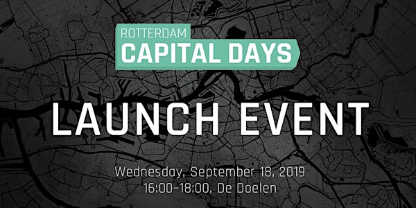 Launch event Rotterdam Capital Days