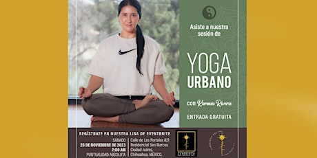 Primaire afbeelding van Yoga Urbano con Karuna Rivera ENTRADA GRATUITA