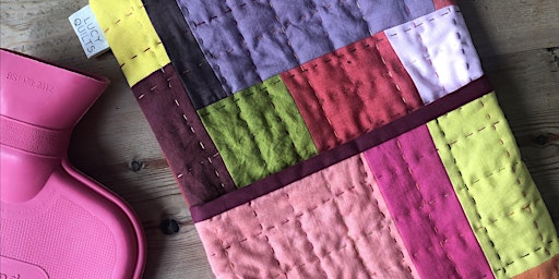 Imagem principal de Introduction to Modern Quilting -  Make a Hot Water Bottle Cover