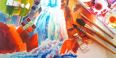 Imagem principal de Absolute Beginners Watercolour Workshop with Linda Hollingshead