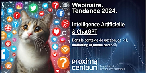 Primaire afbeelding van Webinaire ASYNCHRONE : ChatGPT - Intégrer l'IA dans votre quotidien