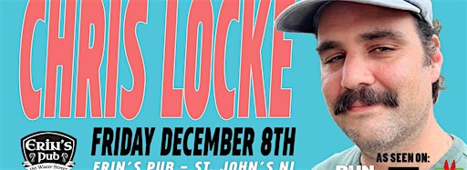 Collection image for Chris Locke live in St. John's at Erin's Pub