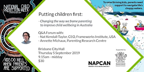 National Child Protection Week Q&A Forum, Brisbane  primary image