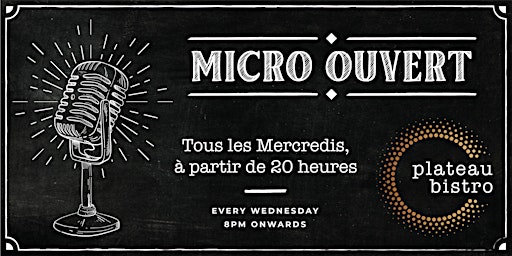 Immagine principale di Open Mic Wednesdays 