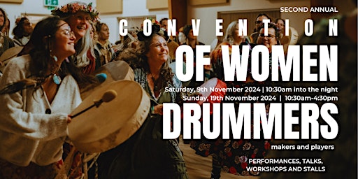 Women Drummers, Makers and Players - Annual Convention.  primärbild