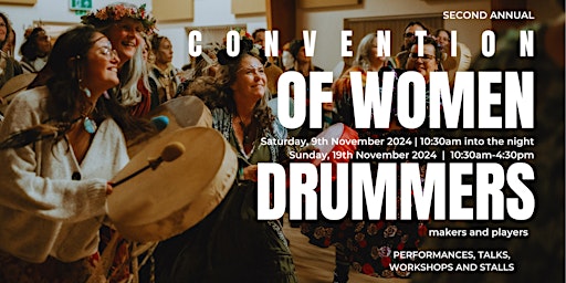 Imagem principal de Women Drummers, Makers and Players - Annual Convention.